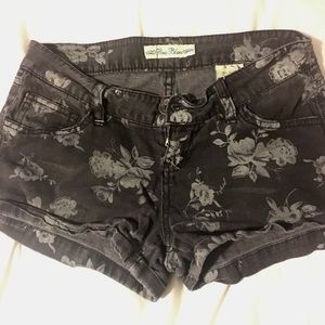 Floral print shorts
